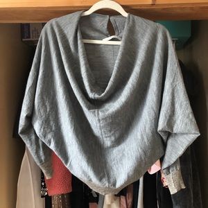 Like New All Saints cowl neck Sweater